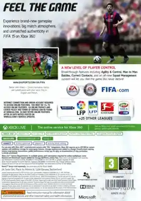 FIFA 15 (USA) box cover back